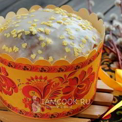 Рецепт Пасхального творожного кулича