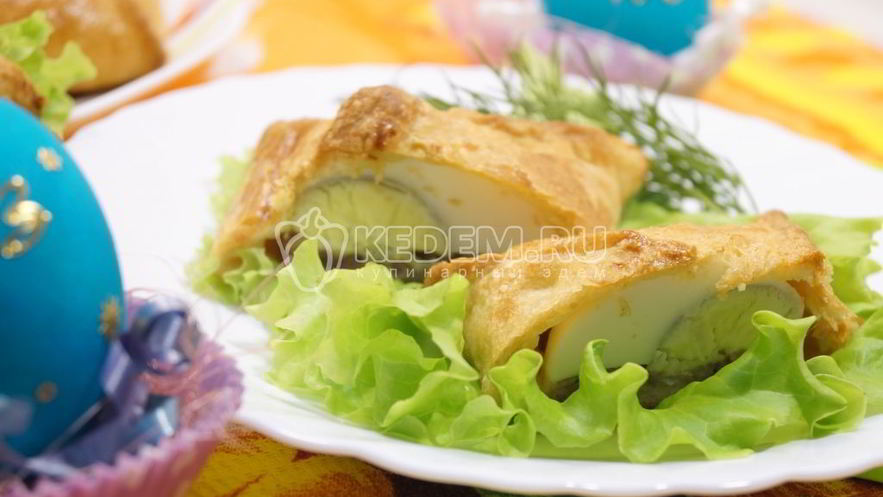 Рецепт пасхальных конвертиков