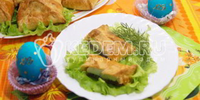 Рецепт пасхальных конвертиков