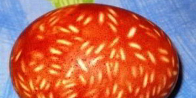 Рецепт пасхальных крашеных яиц