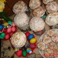 Рецепт Пасхальных куличей с изюмом