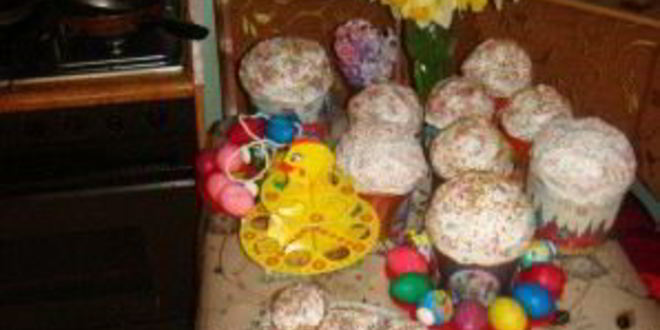 Рецепт пасхальных куличей с изюмом