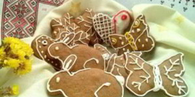 Рецепт пасхальных пряников