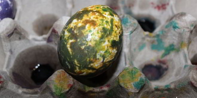 Рецепт пасхальных яиц крапинка