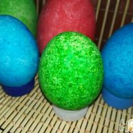 Рецепт Пасхальных яиц окрашенных цветным рисом