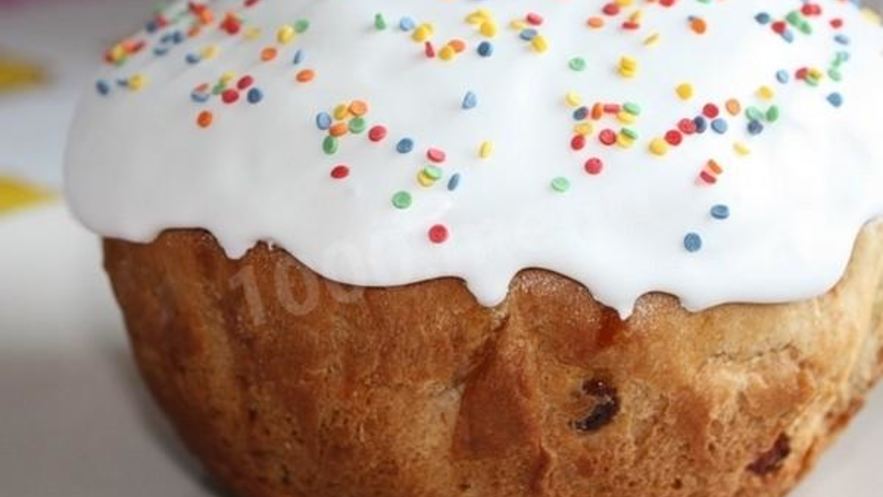 Рецепт постного кулича