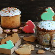 Рецепт Пряника Пасхального заяц