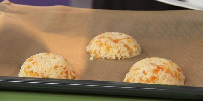 Рецепт рисовых куличиков с курагой