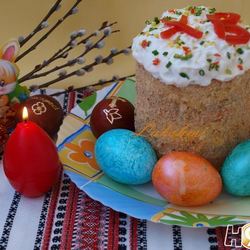 Рецепт СалатПасхального кулича