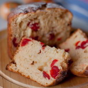 Рецепт Творожного кулича с пьяной вишней