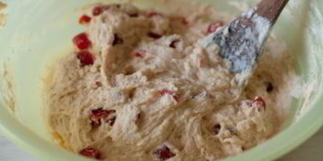 Рецепт творожного кулича с пьяной вишней