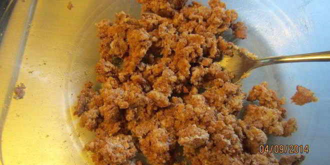 Рецепт персиков, запеченных с амаретти