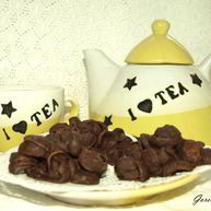 Рецепт Песочных шоколадных роз