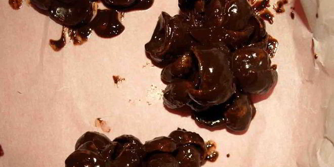 Рецепт песочных шоколадных роз