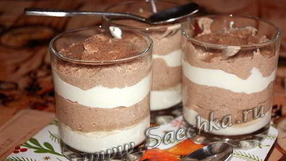 Рецепт Полосатого десерта