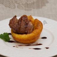 Рецепт Пудинга с филе миньон