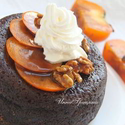 Рецепт Пудинга с хурмой