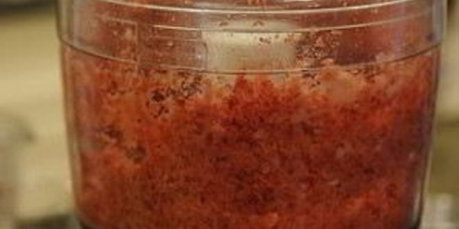 Рецепт клубничного щербета