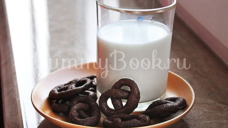 Рецепт шоколадных крендельков