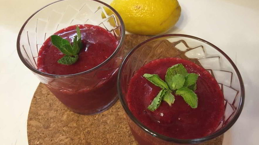 Рецепт сорбета ягодная бомба