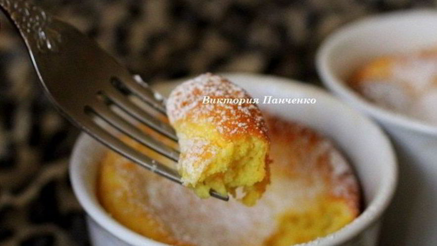 Рецепт апельсинового суфле