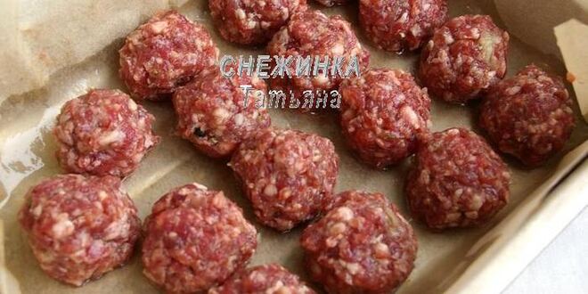 Рецепт ароматных фрикаделек под рисово-тыквенным суфле