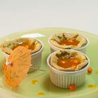 Рецепт Чайного суфле с облепиховым соусом