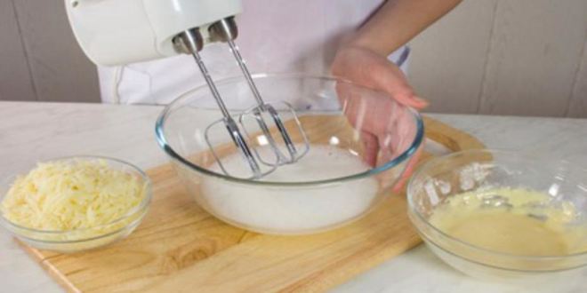 Рецепт дважд запеченное суфле с козьим сыром