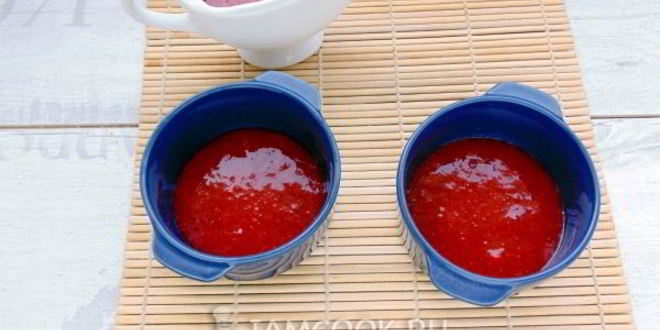 Рецепт клубничного суфле десерт за 5 минут