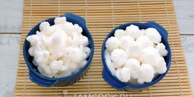 Рецепт клубничного суфле десерт за 5 минут