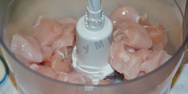 Рецепт куриного суфле на пару