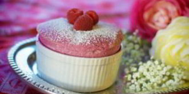 Рецепт малинового суфле