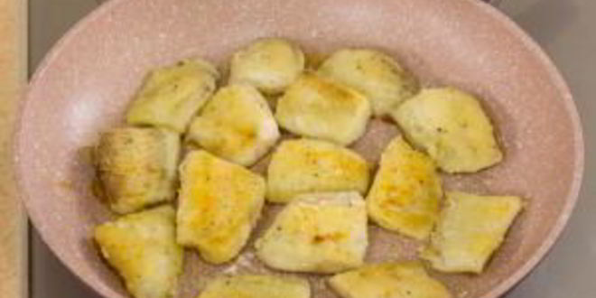 Рецепт рыбы в сырном суфле