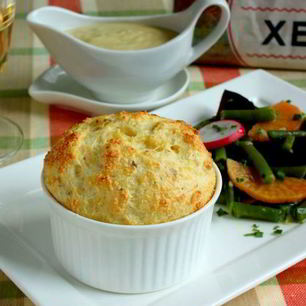 Рецепт Рыбного суфле с горчичным соусом