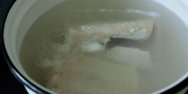 Рецепт рыбного суфле с горчичным соусом