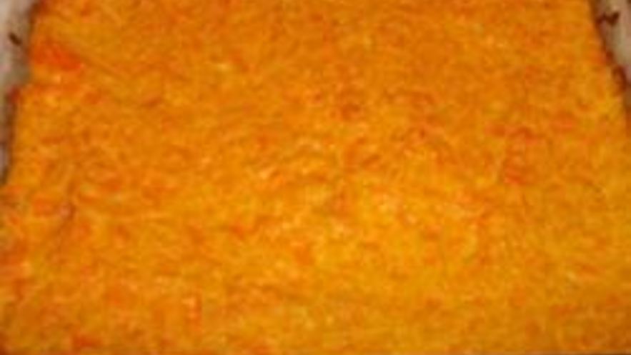 Рецепт сладкого морковного суфле