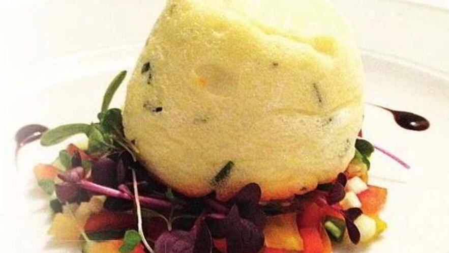 Рецепт суфле из голубого сыра и эстрагона