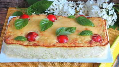 Рецепт Суфле из кабачков