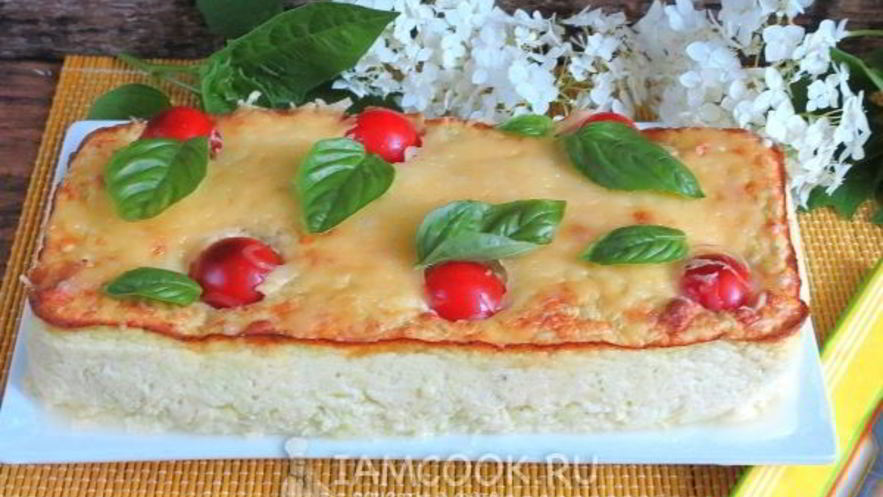 Рецепт суфле из кабачков