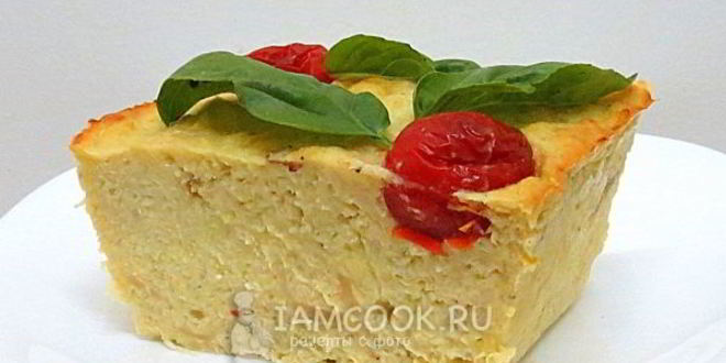 Рецепт суфле из кабачков