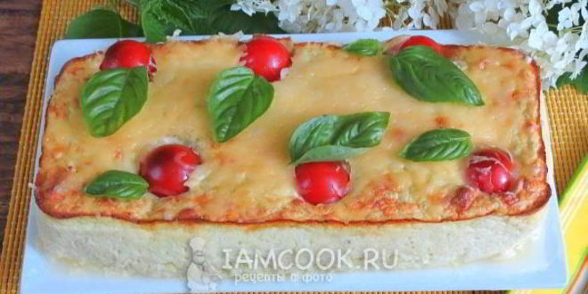 Рецепт суфле из кабачков