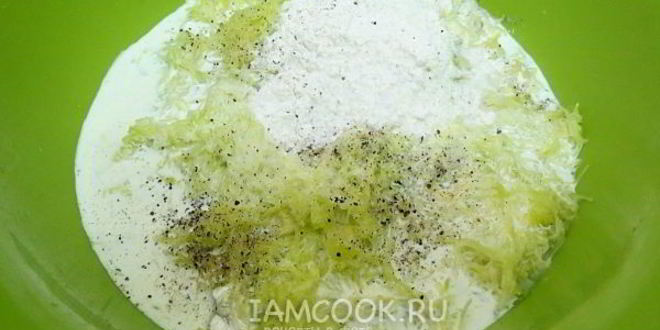 Рецепт суфле из кабачков