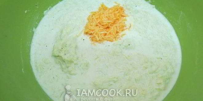 Рецепт суфле из кабачков