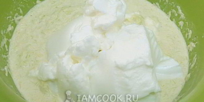 Рецепт суфле из кабачков