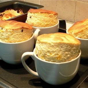 Рецепт Суфле из курицы с сыром