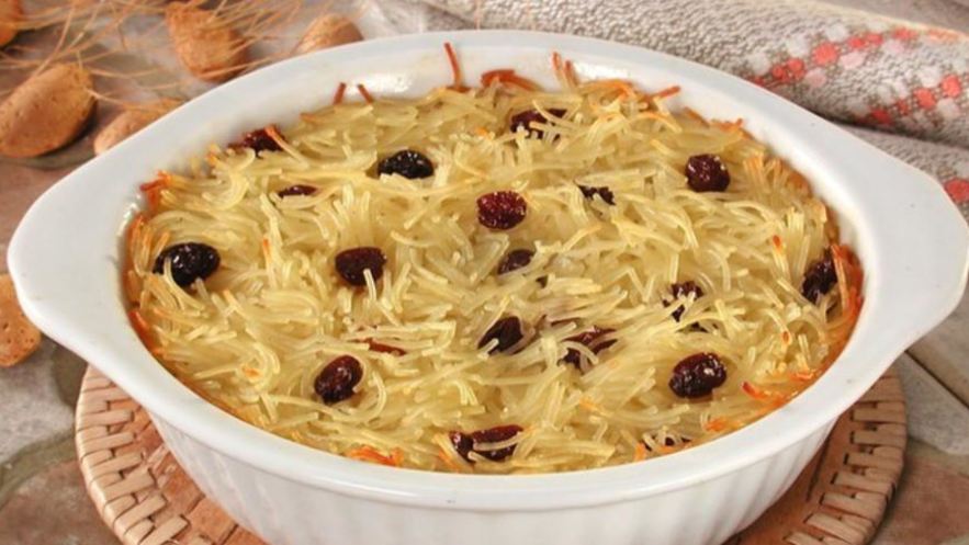 Рецепт суфле из лапши с миндалем и медом