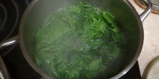 Рецепт суфле из шпината и моркови