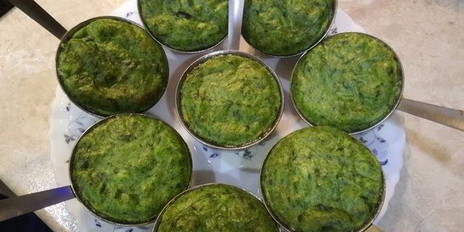 Рецепт суфле из шпината и моркови