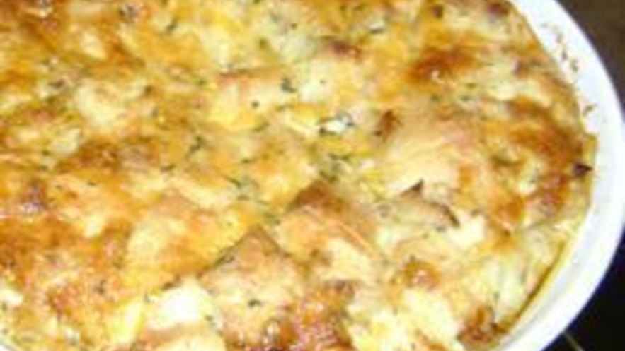 Рецепт суфле из тунца и крабов