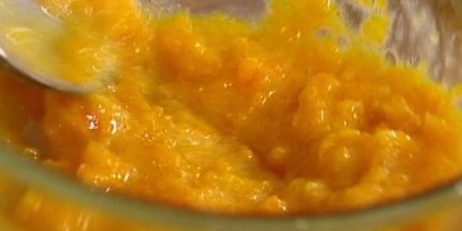 Рецепт суфле из взбитых яиц с курагой